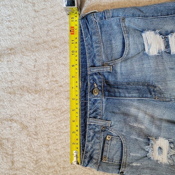 CALIFORNIA MOON RISE~ Shorts, Med Blue Jean, XS - Picture 4 of 6
